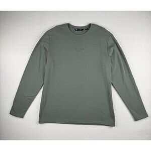 TravisMathew Men's Green Long Sleeve Crew Neck Golf Sweatshirt Size XL